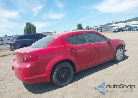 2011 Dodge Avenger Express из США, поврежденный, VIN 1B3BD4FB3BN585130